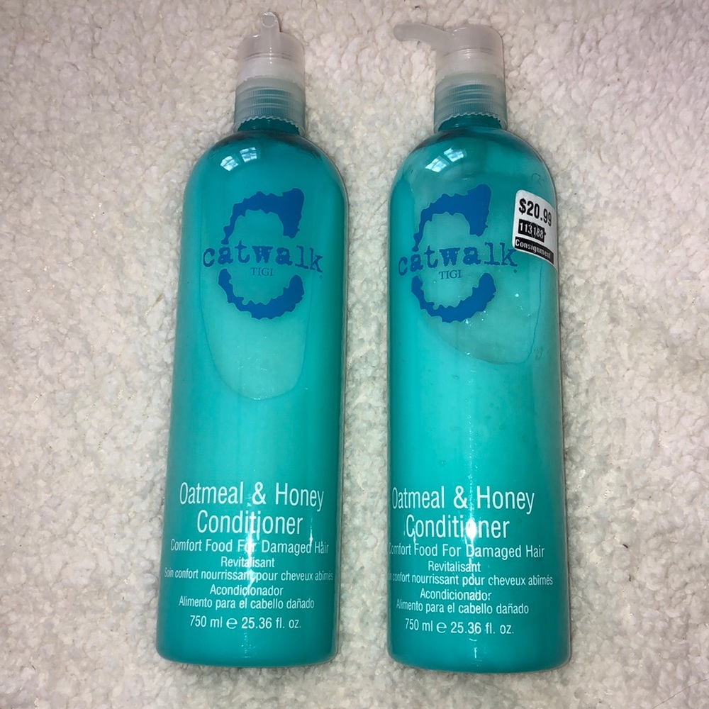 TIGI Catwalk Oatmeal & Honey Conditioner x 2